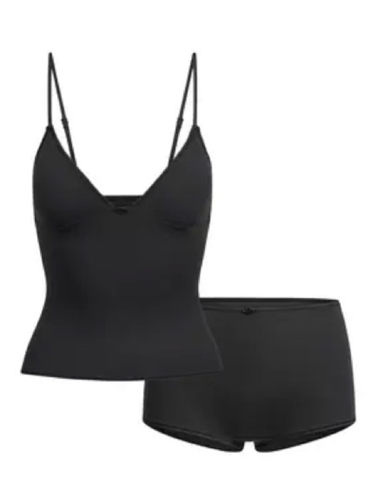 SKIMS Tops - NWT Skims Fits Everybody Picot Cami and Boyshort Set XXS